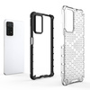 Honeycomb case armored cover with a gel frame for Xiaomi Redmi Note 11 Pro + / 11 Pro black