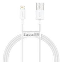 Baseus Superior kabel USB - Lightning 2,4A 1 m Biały (CALYS-A02)