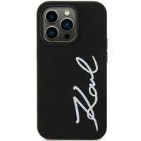 Karl Lagerfeld KLHCN61SKSVGK iPhone 11 / Xr 6.1&quot; black/black hardcase Silicone Signature