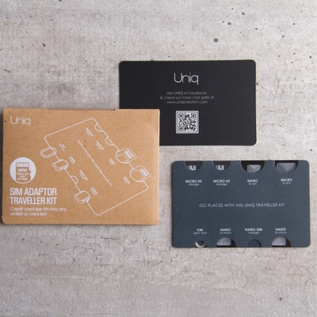 UNIQ Sim Adapter Traveller Kit 7in1 organizer