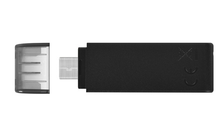 Kingston pendrive 64GB USB-C DT70 czarny