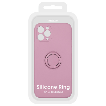 Vennus Silicone Ring do Samsung Galaxy S22 Plus Fioletowy