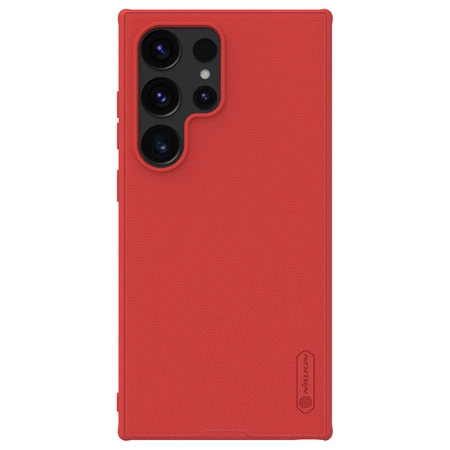 Nillkin Super Frosted Shield Pro Panzerhülle für Samsung Galaxy S24 Ultra – rot