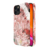 Kingxbar Agate Series eleganckie etui pokrowiec z nadrukiem agat iPhone 12 mini czerwony