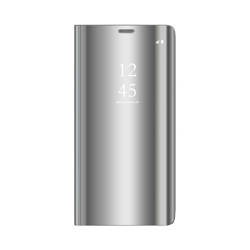 Etui Smart Clear View do Samsung Galaxy S10 Plus srebrny