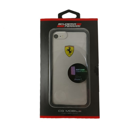 Ferrari Hardcase FEHCRFP7BK iPhone 7/8 /SE 2020 transparent/black