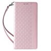 Magnet Strap Case für iPhone 13 Pro Tasche Wallet + Mini Lanyard Pendant Pink