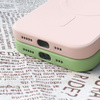 MagSafe Compatible Silicone Case for iPhone 15 Plus Silicone Case - Pink