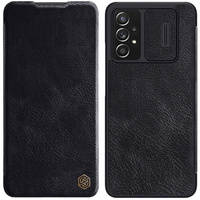 Nillkin Qin Lederholster für Samsung Galaxy A73 schwarz