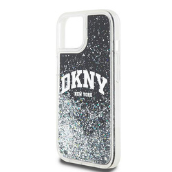 DKNY DKHCN61LBNAEK iPhone 11 / Xr 6.1" czarny/black hardcase Liquid Glitter Big Logo