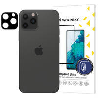 Wozinsky Full Camera Glass szkło hartowane 9H na cały aparat kamerę iPhone 12 Pro