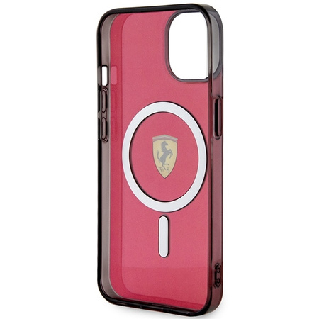 Ferrari FEHMP14SURKR iPhone 14 6.1" rot/rot Hardcase Translucent Magsafe