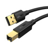 UGREEN US135 USB 2.0 A-B printer cable, gold plated, 5m (black)