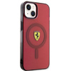 Ferrari FEHMP14SURKR iPhone 14 6.1" rot/rot Hardcase Translucent Magsafe