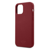 Mini MIHCP12LSLTRE iPhone 12 Pro Max 6,7" czerwony/red hard case Silicone Tone On Tone