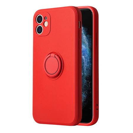 Vennus Silicone Ring do Xiaomi Redmi Note 12 5G/Poco X5 Czerwony