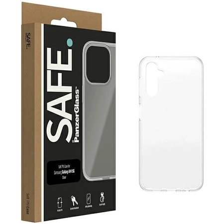 Szkło hartowane SAFE by PanzerGlass na Samsung Galaxy A14 5G - przezroczyste