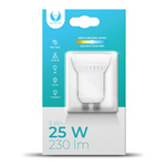 Żarówka LED GU10 MR11 3W 230V 4500K 230lm ceramiczna Forever Light