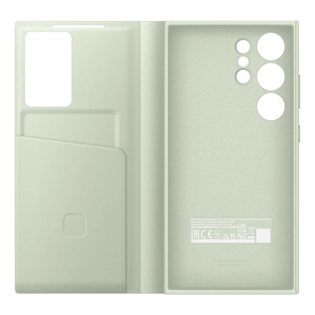 Samsung Smart View Wallet EF-ZS928CGEGWW flip case for Samsung Galaxy S24 Ultra - light green