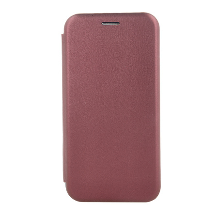 Etui Smart Diva do Samsung Galaxy S24 FE burgundowe