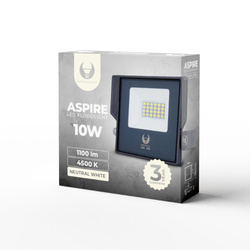 Naświetlacz LED ASPIRE 10W 4500K 1100lm 230V Forever Light