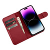 iCarer Wallet Case 2in1 iPhone 14 Pro Max Leather Flip Cover Anti-RFID red (WMI14220728-RD)