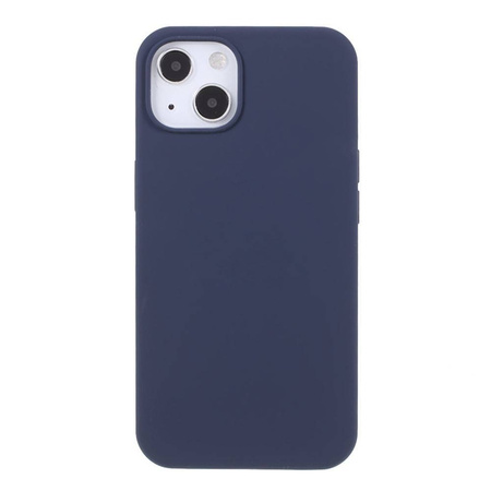 Etui IPHONE 13 Silicone case elastyczne silikonowe granatowe