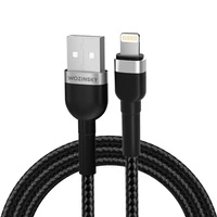 Wozinsky WNBAL1 USB-A / Lightning 2.4A cable 1 m - black