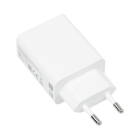 Oryginalna Ładowarka Sieciowa Xiaomi MDY-11-EP (głowica) Fast Charger 22,5W biała bulk