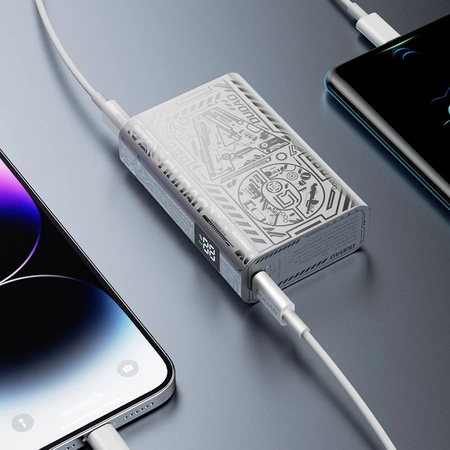 Dudao K20 USB-A / USB-C Powerbank 10000mAh 22.5W - silver