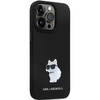 Karl Lagerfeld nakładka do iPhone 13 Pro Max 6,7" KLHCP13XSMHCNPK czarna HC Silicone C Metal Pin