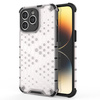 Honeycomb etui iPhone 14 Pro Max pancerny hybrydowy pokrowiec przezroczyste