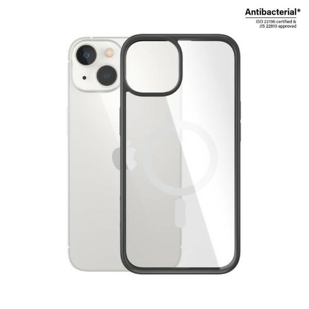 Case IPHONE 13 / 14 PanzerGlass ClearCase Antibacterial (0413) black