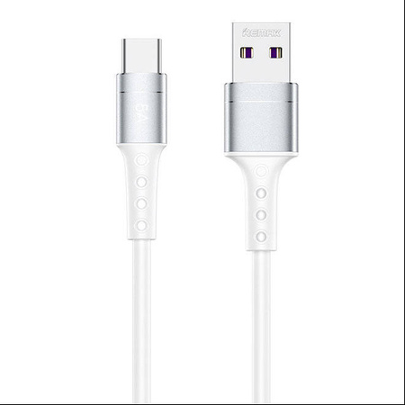 Remax Chaining Series USB cable - USB Type C fast charging 5A 1m white (RC-198a)