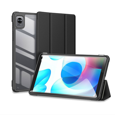 Dux Ducis Toby Armored Flip Smart Case für Realme Pad Mini mit Stifthalter Schwarz