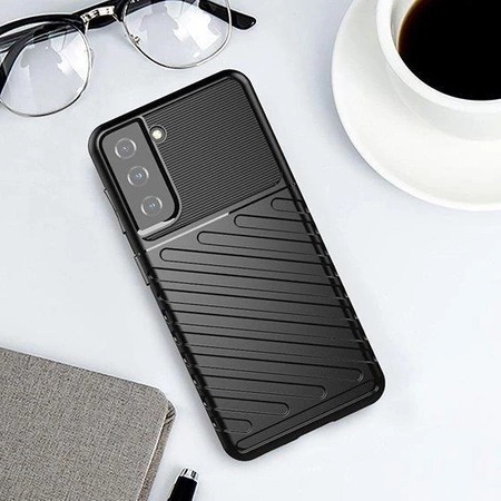 Thunder Case Hülle für Samsung Galaxy A14 5G Silikon Armor Case schwarz