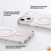 PanzerGlass HardCase with MagSafe with D3O and Military Grade Certification for iPhone 15/14/13 - Transparent