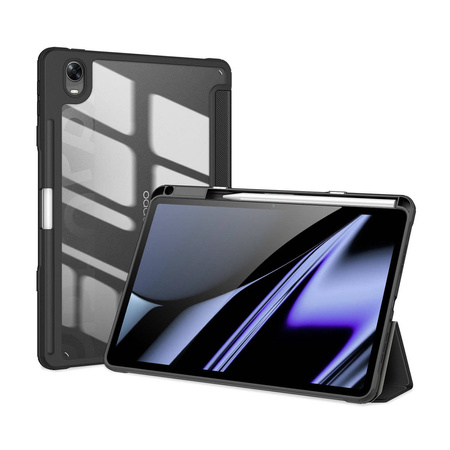 Dux Ducis Toby Armored Flip Smart Case for Oppo Pad with Stylus Holder Black