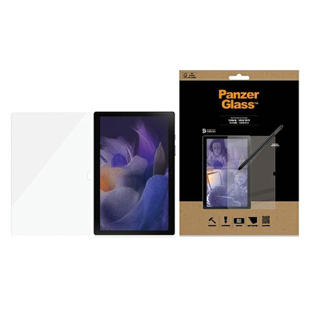 Gehärtetes Glas 5D SAMSUNG GALAXY TAB A8 10.5 X200 / X205 PanzerGlass E2E Regular Case Friendly