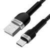 Wozinsky WNBAC1 USB-A / USB-C 2.4A cable 1 m - black