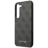 Guess 4G Metal Logo - Etui Samsung Galaxy S23 (szary)