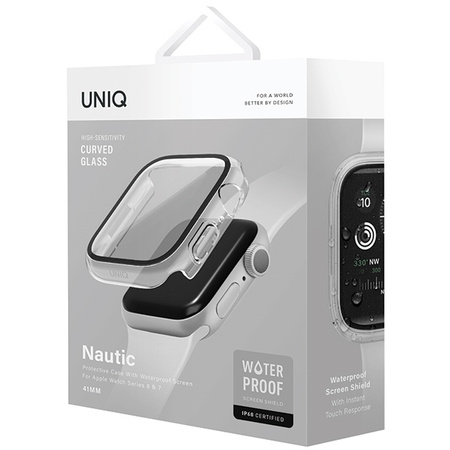 Schutzhülle APPLE WATCH 7 / 8 (41MM)
 UNIQ Nautic transparent