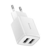 Baseus  Compact  Charger 2U 10.5W EU White