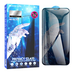 Borofone Hartowane szkło BF7 Diamond Armor Full Screen Anti-spy do Iphone XS Max/11 Pro Max - 10 sztuk