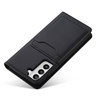 Magnet Card Case for Samsung Galaxy S22 + (S22 Plus) Pouch Wallet Card Holder Black