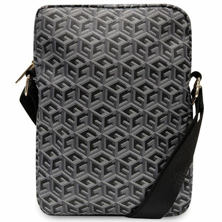 Guess Bag GUTB10HGCFSEK 10" black/black GCube Stripe Tablet Bag