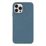 Eco Case etui iPhone 14 Pro silikonowy degradowalny pokrowiec granatowe