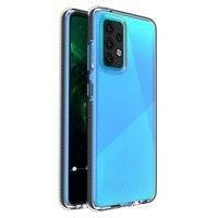 Spring Case pokrowiec żelowe etui z kolorową ramką do Samsung Galaxy A52 5G / A52 4G czarny