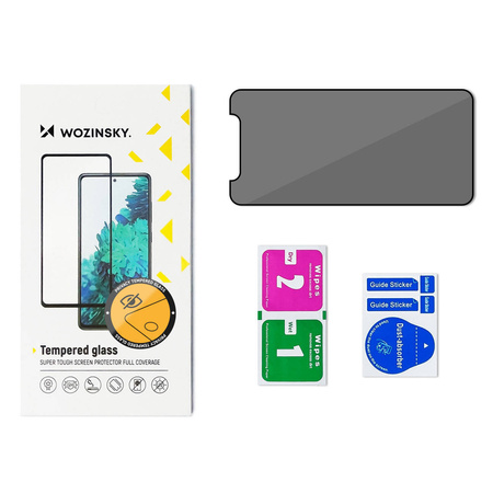 Wozinsky Privacy Glass tempered glass for Samsung Galaxy A13 with Anti Spy privacy filter