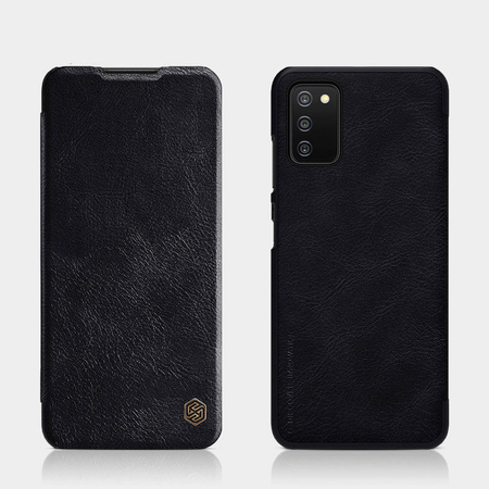 Nillkin Qin original leather case cover for Samsung Galaxy A03s brown